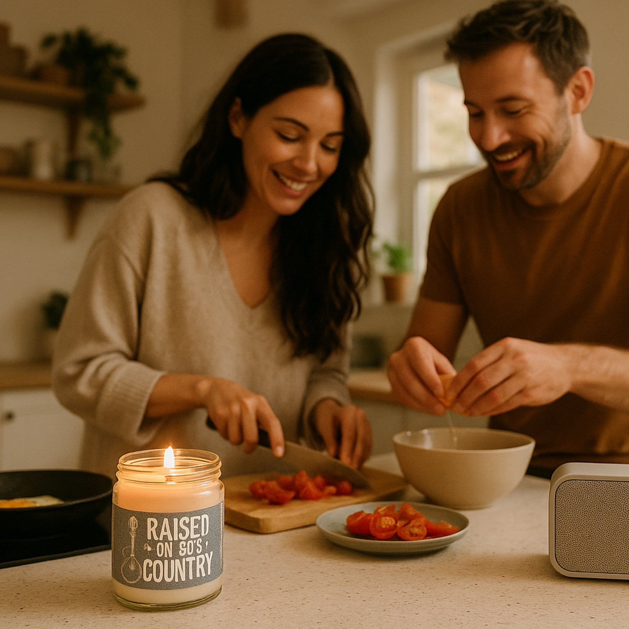 Raised on 90's Country Candle