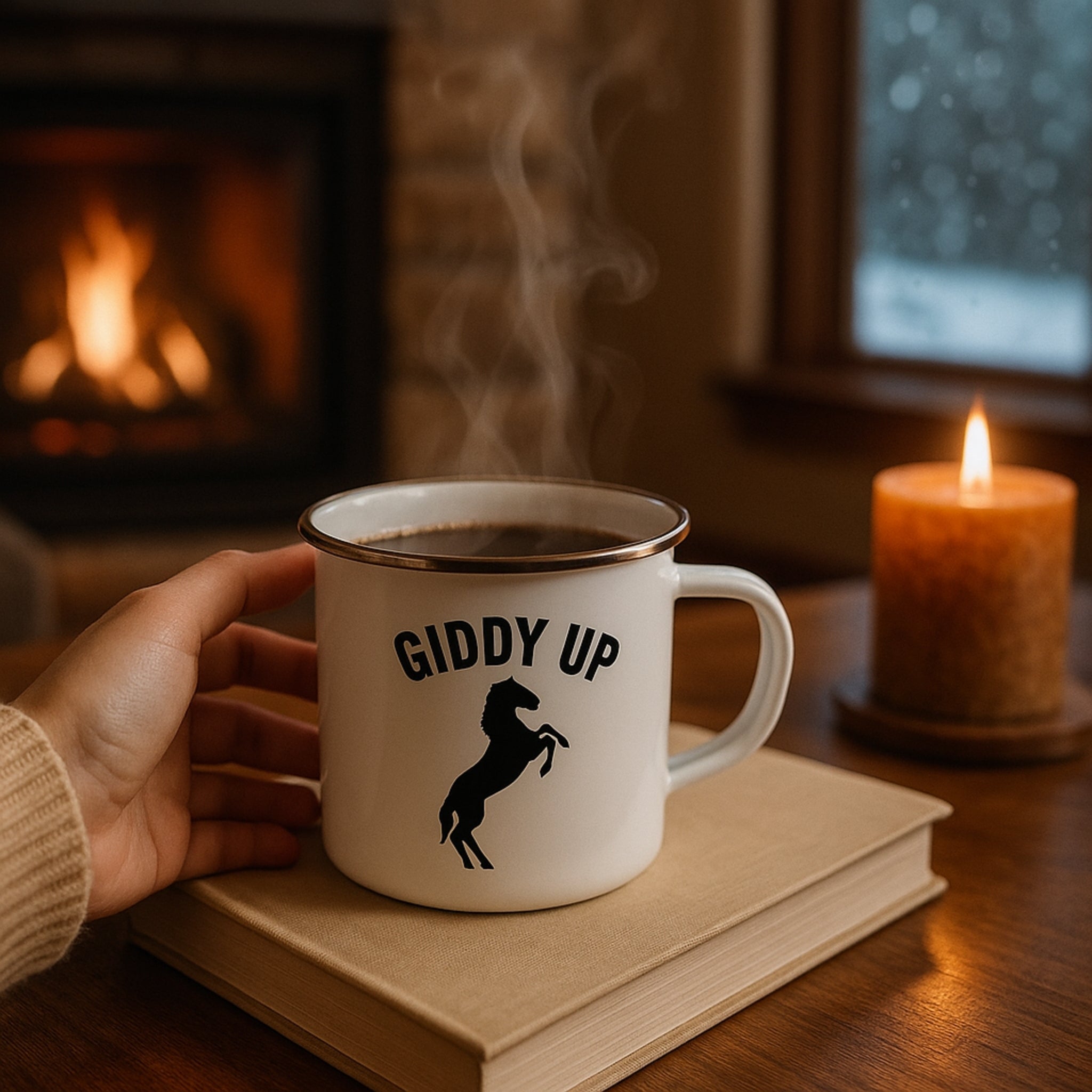 Giddy Up Stainless Steel Mug