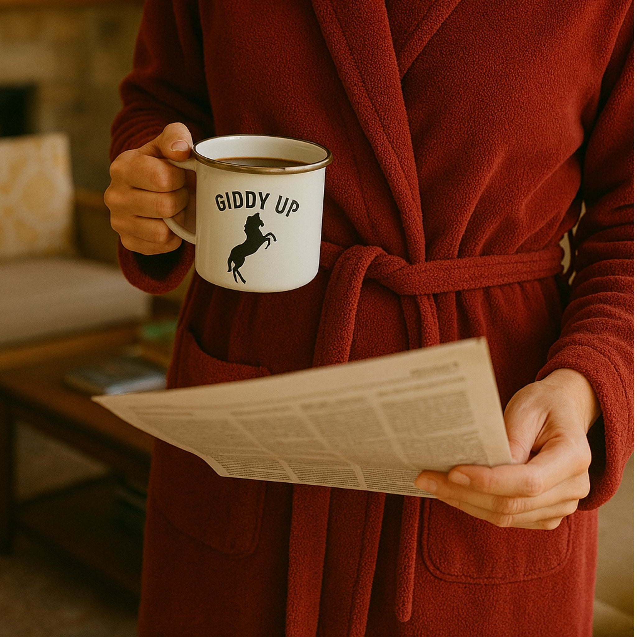 Giddy Up Stainless Steel Mug