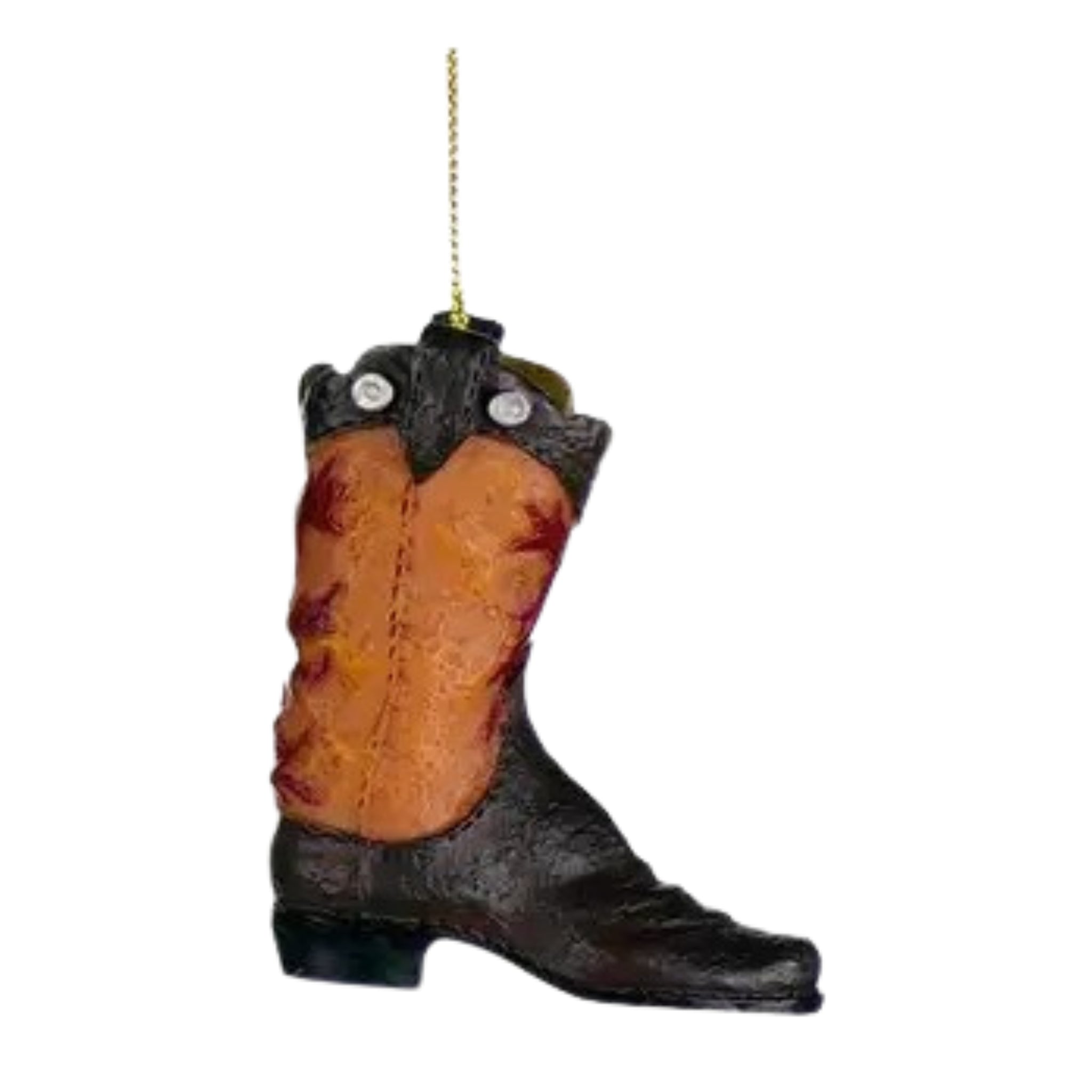 Cowboy Boot Christmas Ornaments